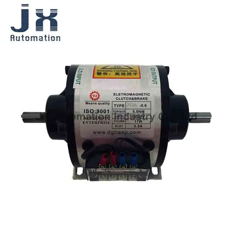 Conjunto Eletromagnético Industrial Incorporado Poa0.6kg do Freio da Embreagem da C.c. 24v para a Maquinaria Ultrassônica