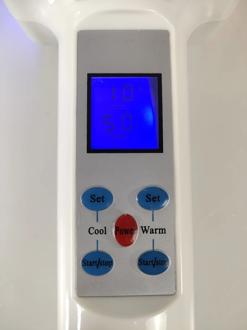 Martillo frío y caliente para crioterapia, calentamiento de hielo, estiramiento de la piel Facial, rejuvenecimiento de la piel, dispositivo de cuidado de la piel