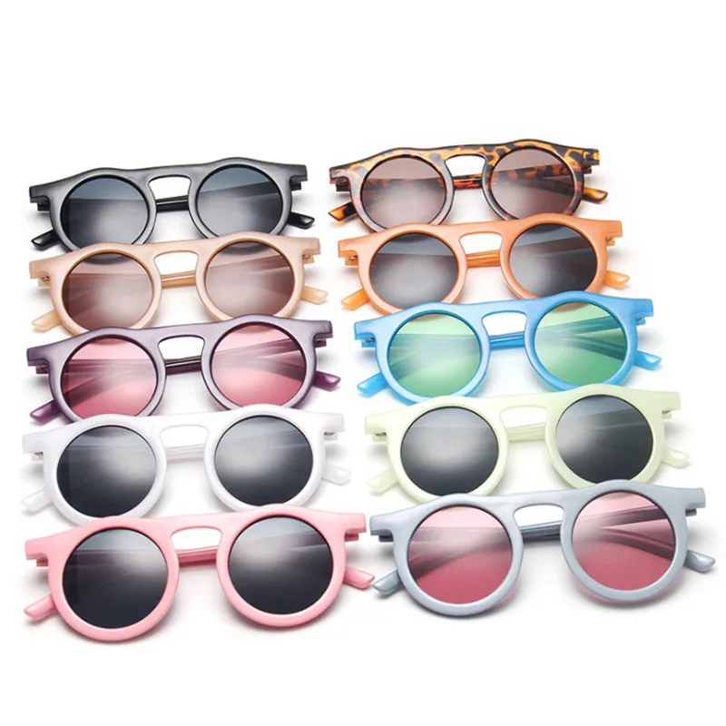 Óculos de sol redondo vwktuun para homens óculos redondos cor pastel uv400 óculos de sol para mulheres óculos de sol steampunk para dirigir