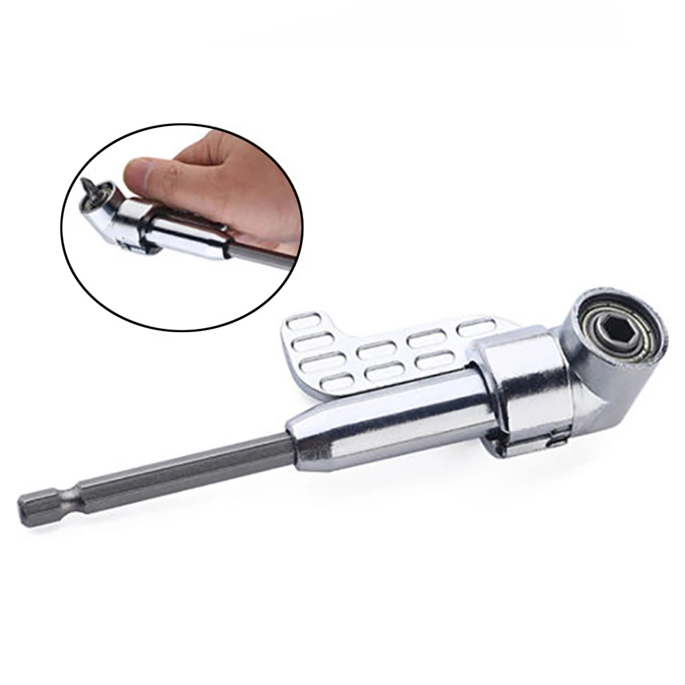 Hot selling 105 Degree Right Angle Head Screw Driver 1/4 Hex Shank For Screwdriver Bit Right Angle Head Screwdriver