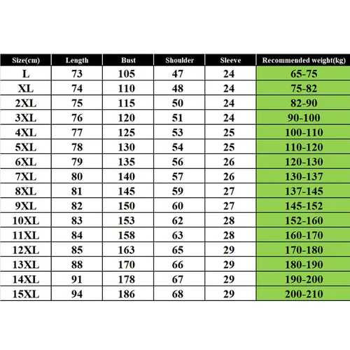 Imagen 2 del producto Camiseta extragrande de verano para hombre, busto de 186cm, 15XL, 14XL, 13XL, 12XL, 11XL, 10XL, peso 210kg, camiseta de talla grande para hombre