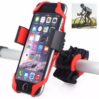 Universal Bike Bicycle Mobile Phone Holder Anti-Slip Motorcycle Handlebar Mount for iPhone X Xs Max Samsung Huawei Xiaomi Redmi