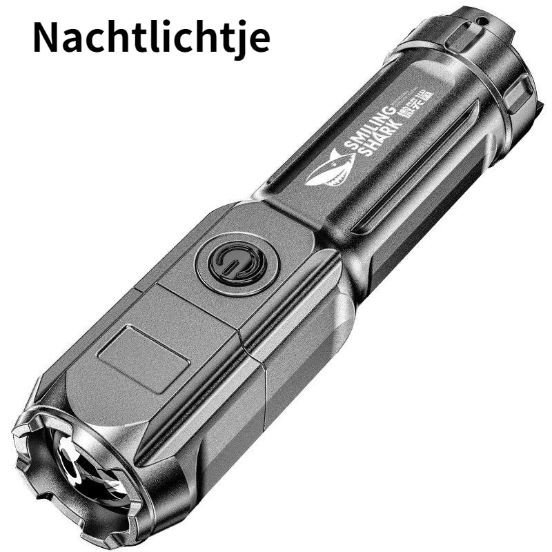 Flashlight Strong Light Rechargeable Zoom Super Bright Xenon Special Forces Household Outdoor Portable Led Night Flashlight