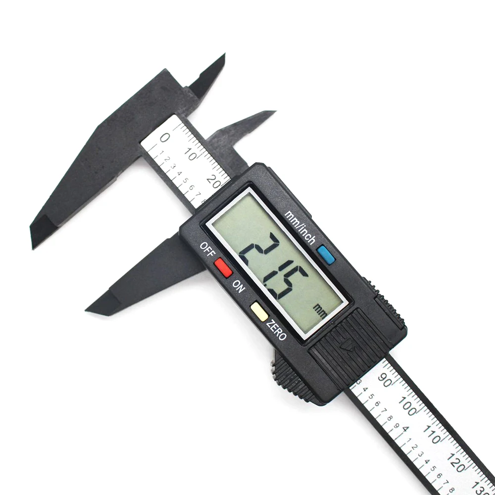 ALLSOME Digital Caliper Electronic Vernier Caliper Calliper Micrometer Digital Ruler Measuring Tool 150mm 0.1mm