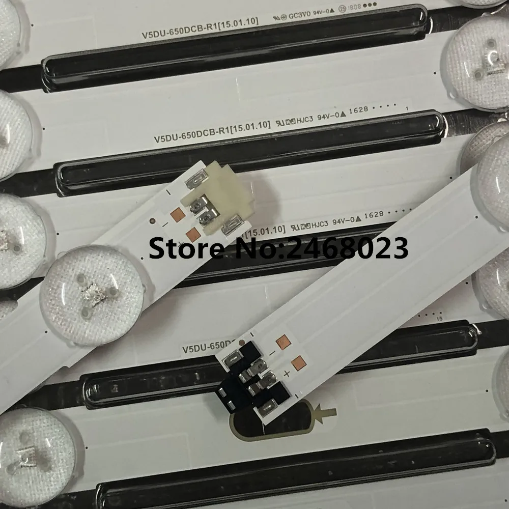 Imagem -02 - Tira Led para Ue65ju6000 Ue65ju6400 Ue65ju6500 Ue65ju6800 Ue65ju7500 Ue65ku6000 Ue65ku6100 Ue65ku6300 s _ 5u75 _ fl _ l8 r6