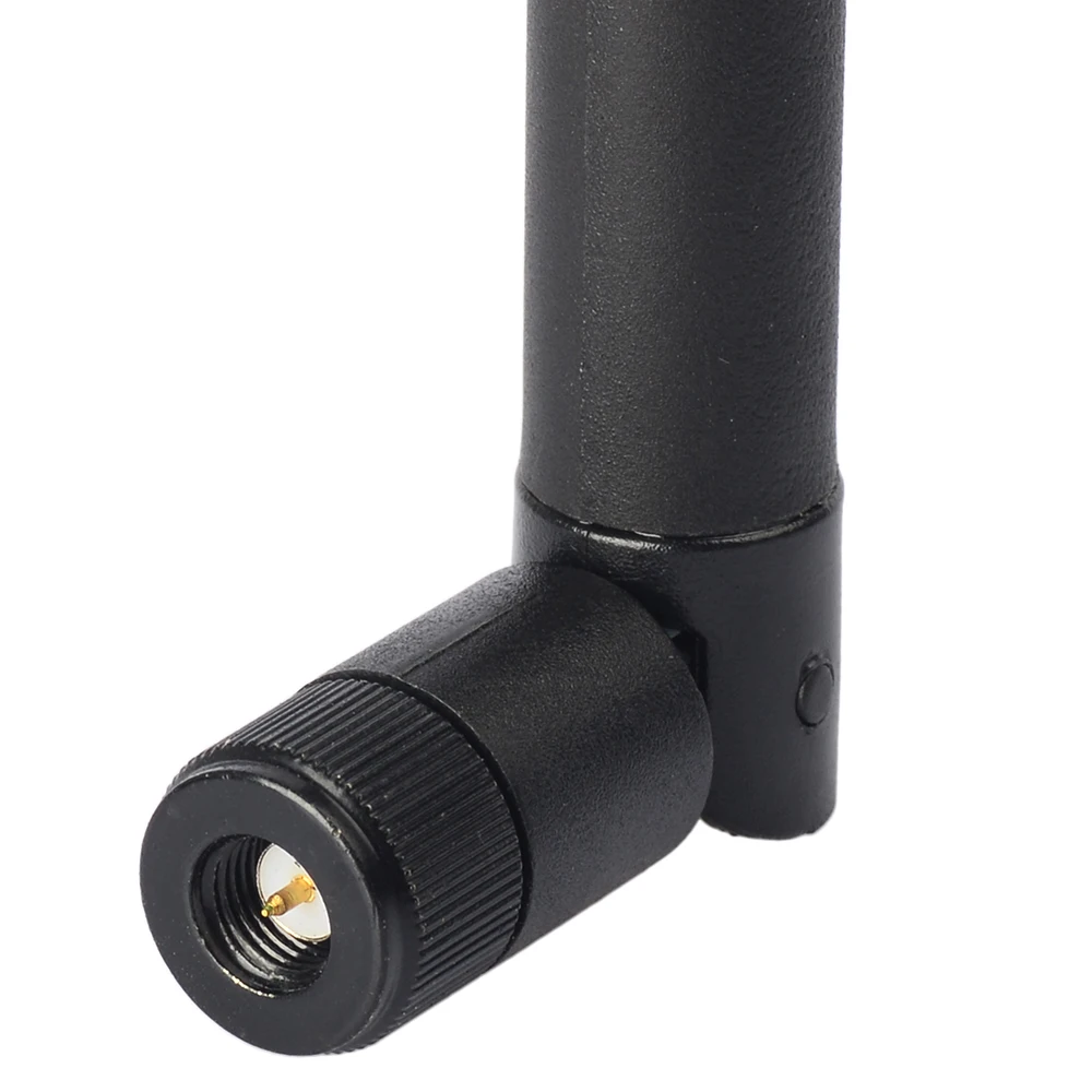 Superbat 7dbi 1200MHz 1.2GHz Omni Rubber Duck Signal Booster GSM Aerial Tilt-and-Swivel Antenna Black SMA Male Connector