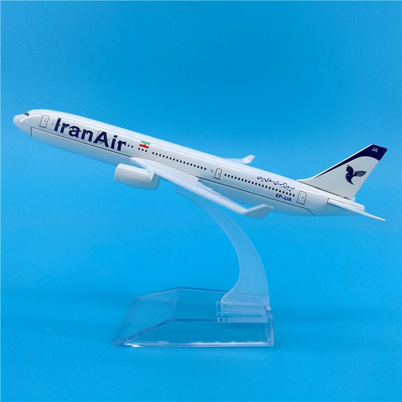 

16CM 1:400 Scale Iran Air Airbus A330 Airlines Metal Diecast Airplanes Model Airways Plane Model Aircraft Kids Gifts Collectible