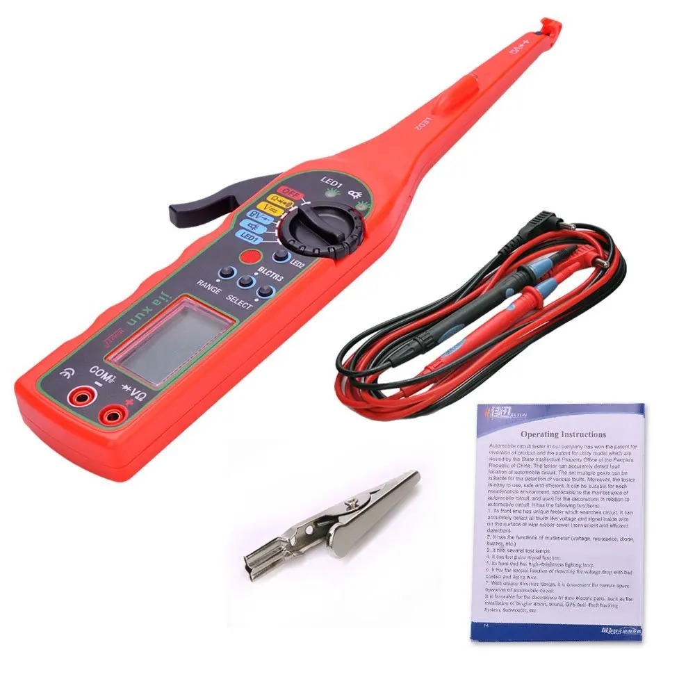 Multi-function Circuit Tester MS8211 Multimeter diagnostic-tool 0V-380V Voltage Multimeter Lamp Car Repair Automotive Electrical