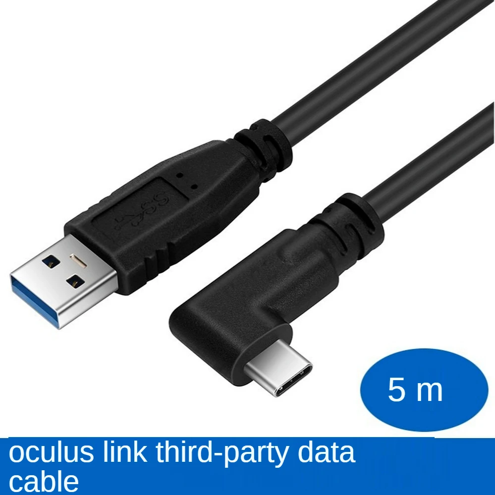 For Oculus Quest 2 Link Cable USB 3.2 Gen 1 for Oculus Link Cable Type C Data Transfer Quick Charge 3M 5M Steam VR Accessories