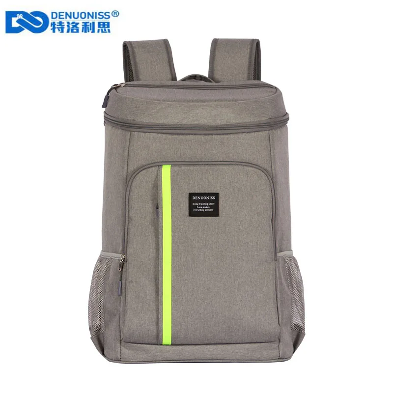 DENUONISS Multi-function beer refrigerated ice pack large capacity waterproof lunch insulation backpack