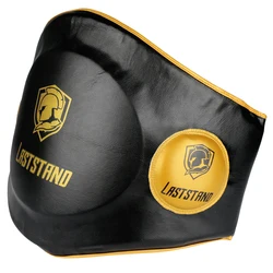 LASTSTAND MMA Boxing Waist Target Thai TKD Belly Pad Stomach Protector Chest Body Shield Kick Martial Arts Abdomen Guard Trainer