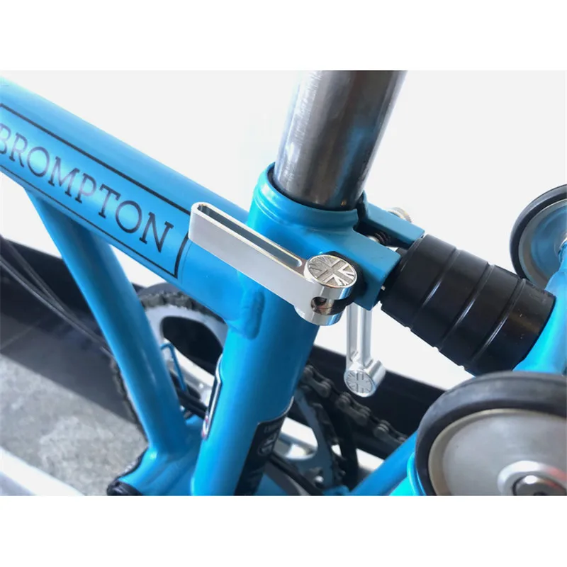 Laser Engraving for Folding Bike Seat Post Clamp for brompton bike seat post cilp