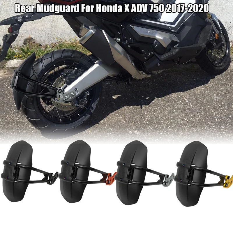 

Motorcycle Rear Mudguard Tire Fender Mount Wheel Hugger Splash Guard Cover For Honda X ADV750 X-ADV 750 2017 2018 2019 2020 2021