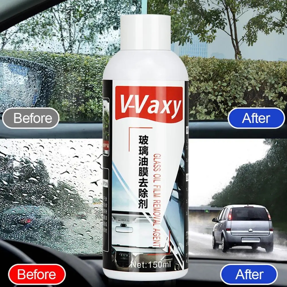 

150ML Car Windshields Coating Rearview Rain R epellent Coating Nano-coated Anti-Rain Agent Liquid Auto Oil Film Remover