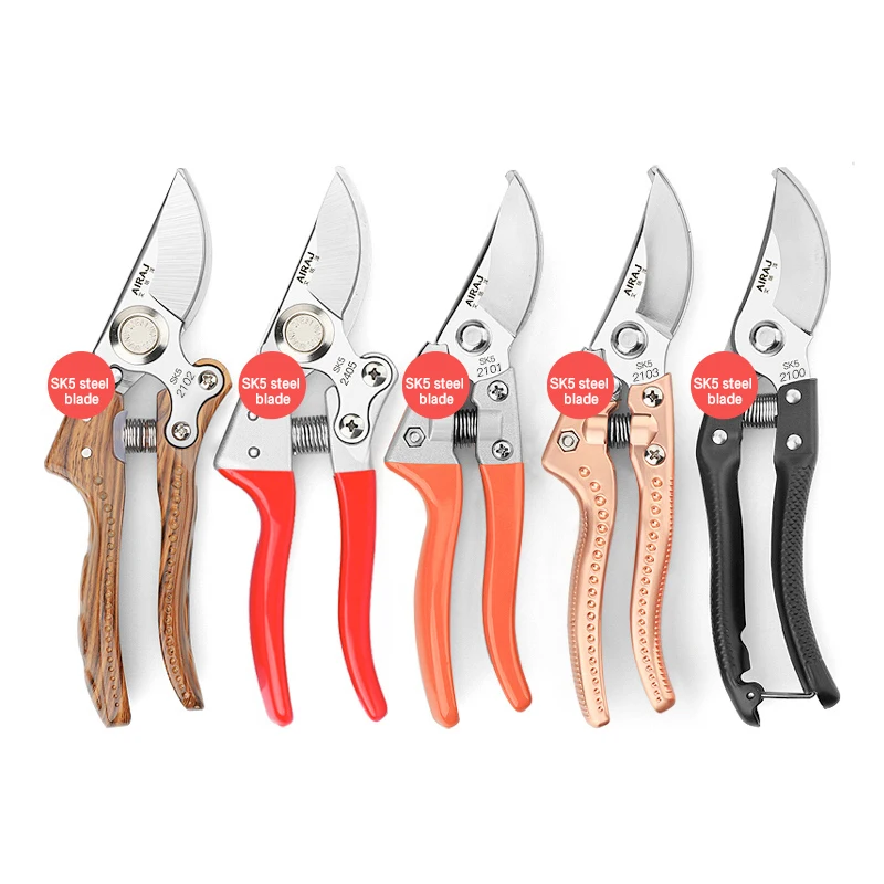 AIRAJ Garden Pruning Shears Grafting Tool Fruit Tree Pruning Shears Bonsai Pruners Garden Shears Gardening Secateurs