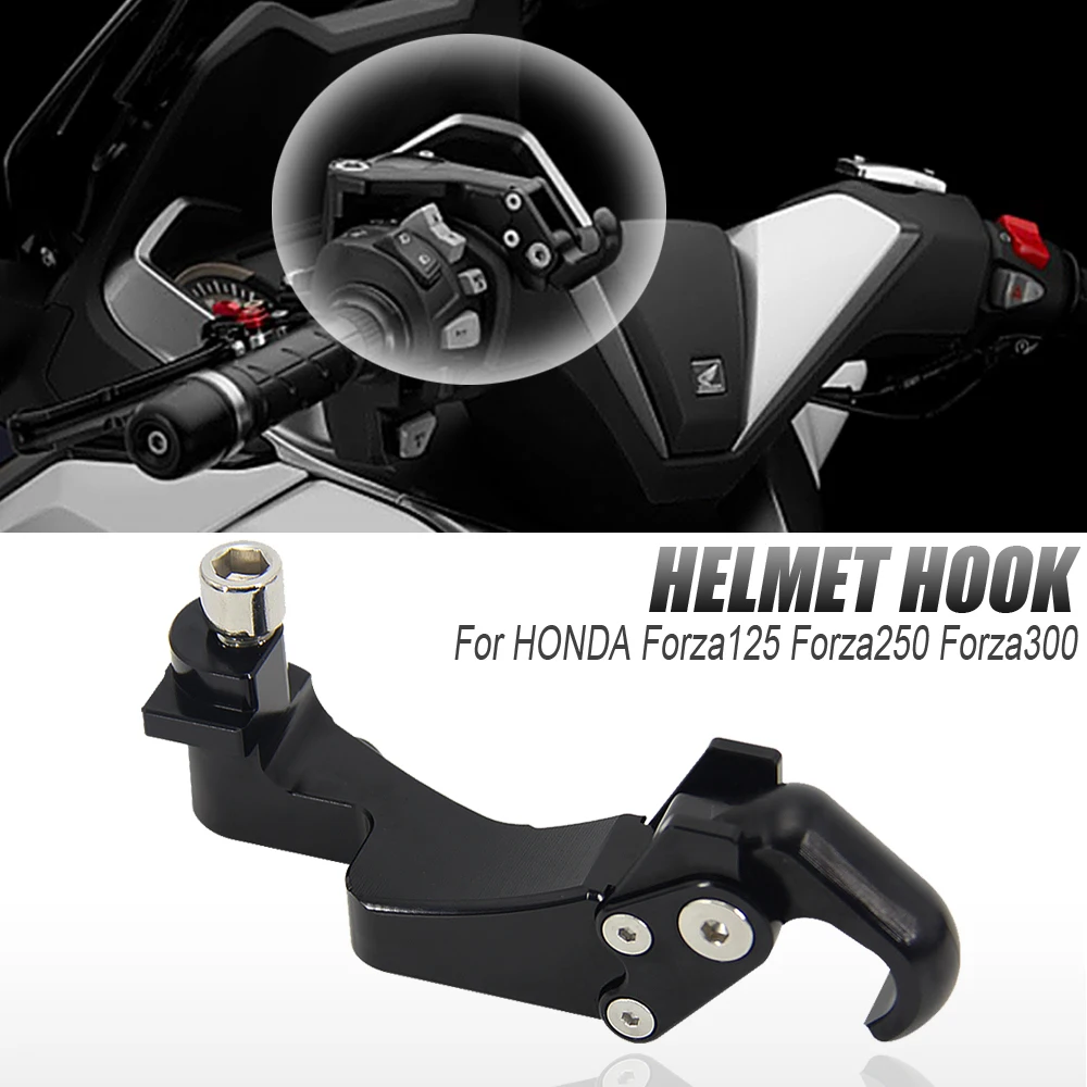 NEW Motorcycle For HONDA Forza 300 Forza300 350 Forza 250 Forza250 Forza 125 Forza125 Convenience Hook Helmet Hook 2017-2020