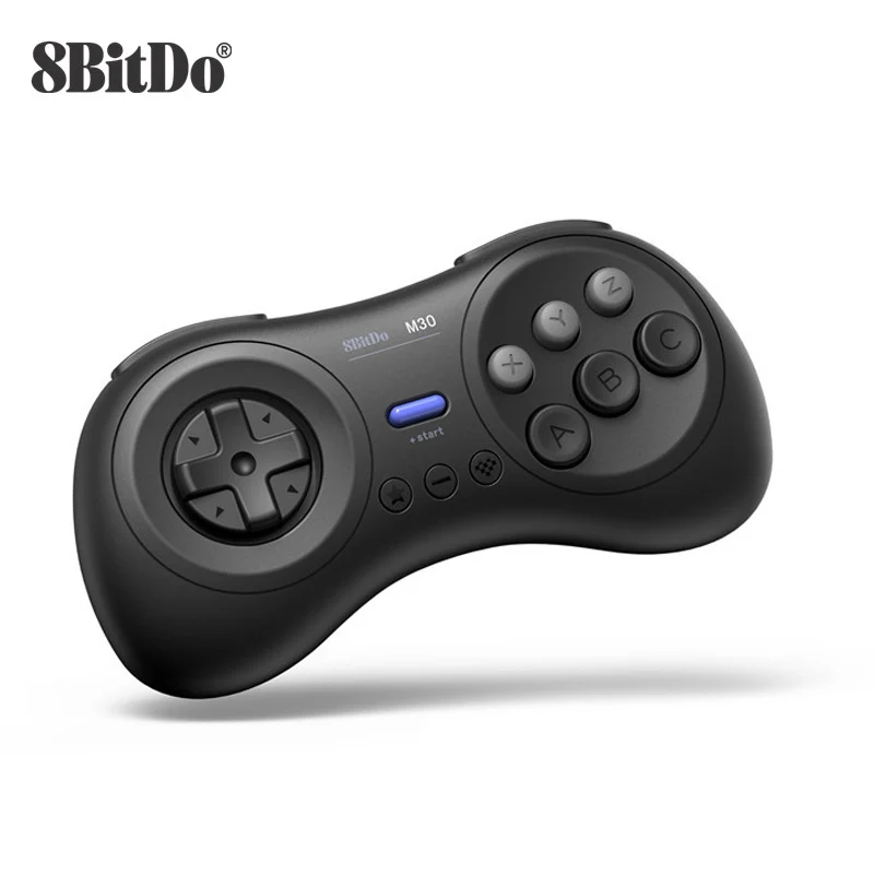 8Bitdo M30 Bluetooth Gamepad for Nintendo Switch Switch OLED PC macOS and Android with Sega Genesis Mega Drive Style