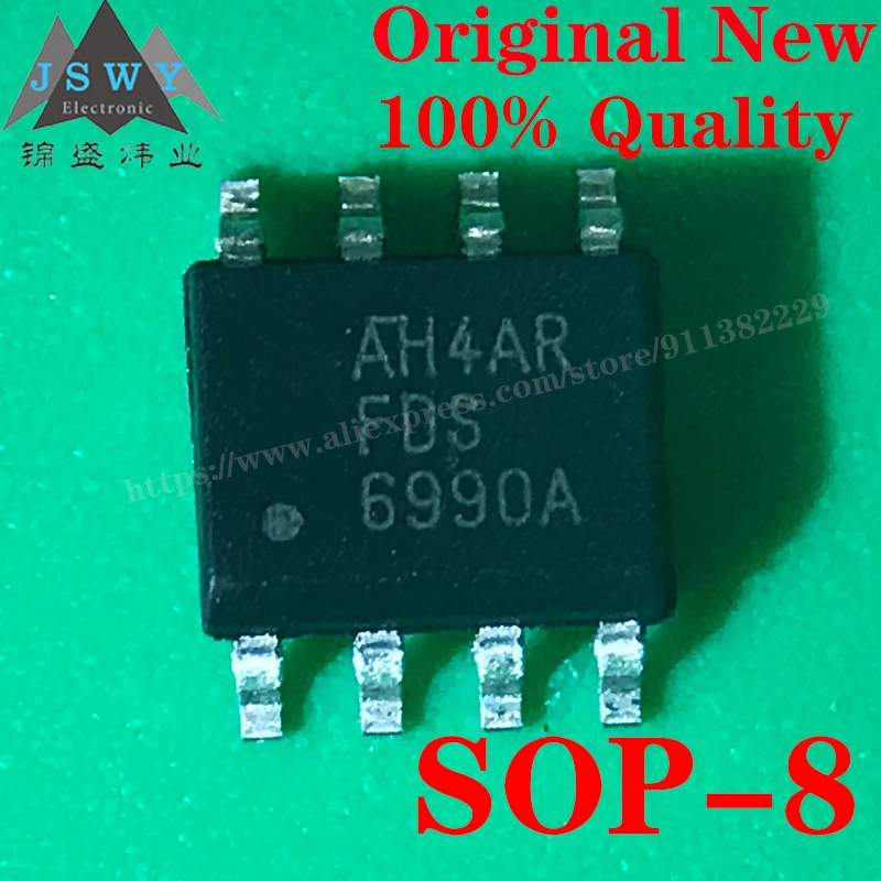 10 pcs FDS6990A SOP-8 Semiconductor Discrete Semiconductor Transistor MOSFET DUAL N-CH 30V IC Chip BOM Order Form