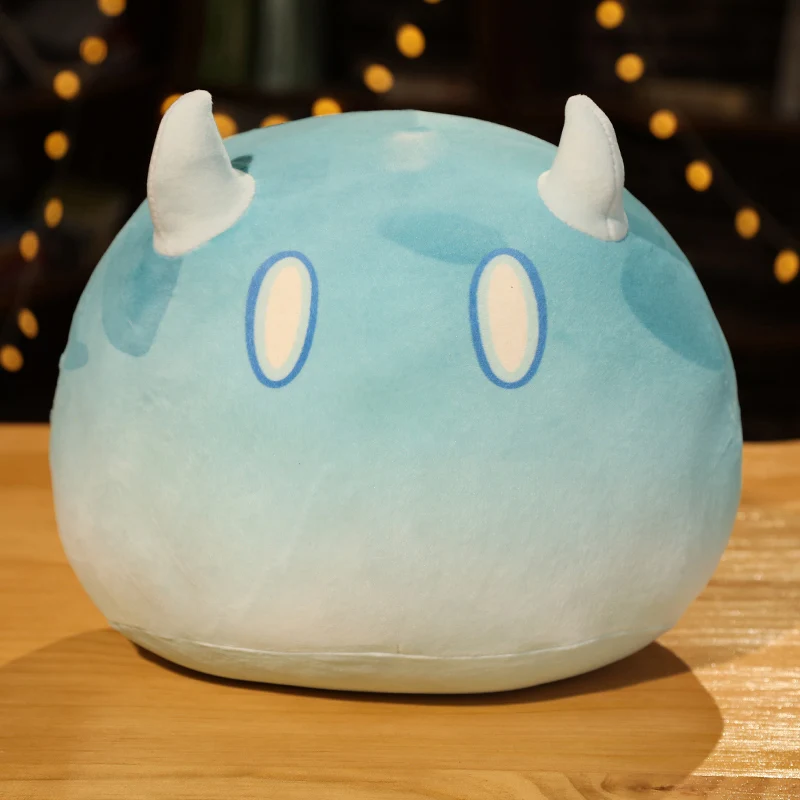 1 Stück 35/45 cm Genshin Impact Plüsch Schleim Kissen Spielzeug Genshin Impact Elemental Schleim Plüschkissen Gefüllte weiche Plüschpuppen – Detail 14