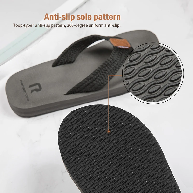Brand High Quality Summer Flip Flops Men Large Size 40-50 Breathable Beach Sandals Comfortable EVA Casual Slippers Shoes Male