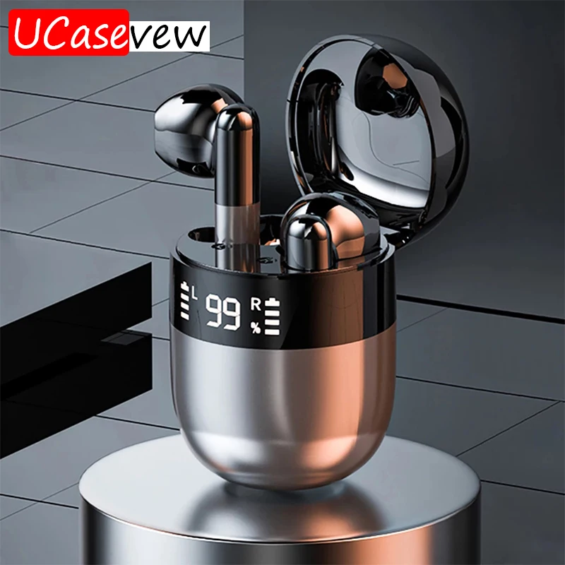 Беспроводные Bluetooth-наушники J28, спортивные наушники с сенсорным управлением для Huawei, iPhone 11, Xiaomi 9, TWS, музыкальная гарнитура