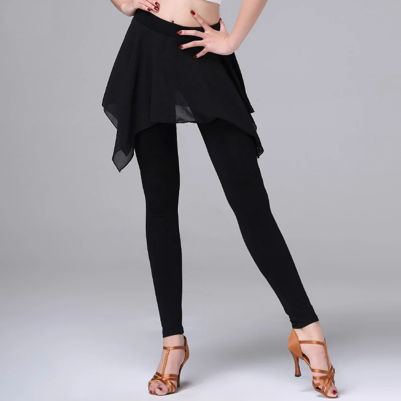 Latin Pant Modal training dress wydajność ubrań nieregularne spodnie do tańca latynoskiego dla kobiet/kobiet kostiumy do tańca towarzyskiego