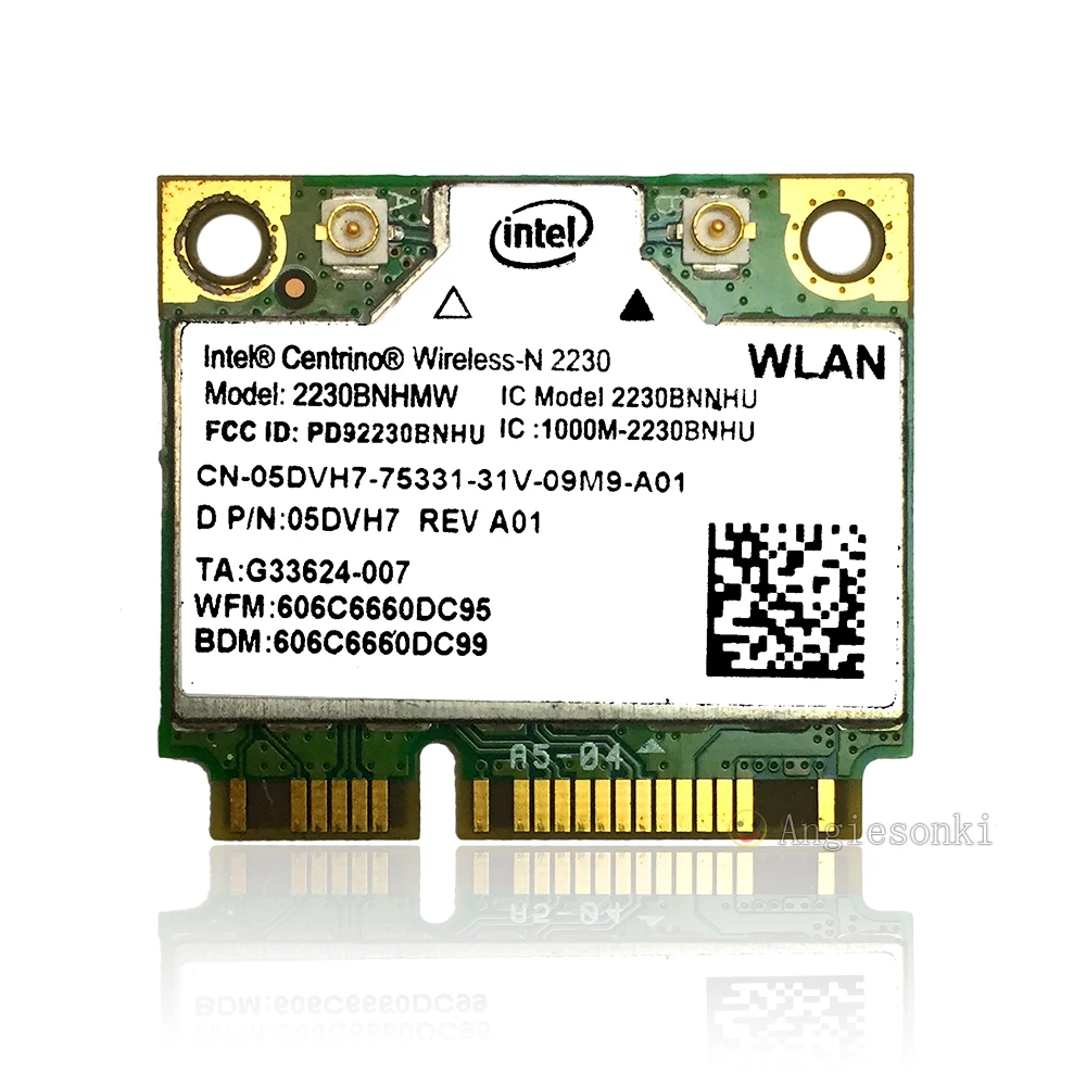 2230BNHMW Wireless-N 2230 300 Mbps PCI-E BT 4.0 + WIFI Kartu untuk Centrino Dell Inspiron 15Z 7720 m17X 14 5DVH7 13z 5323 14Z 5423