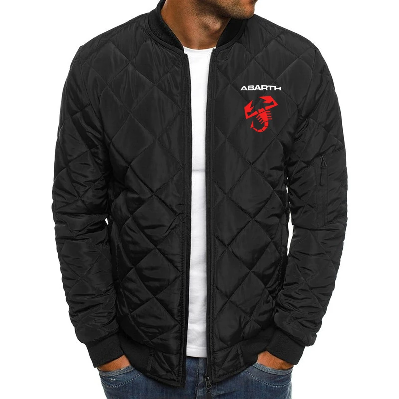 Men's jackets Abarth Car Logo Print Sweatshirt Winter high quality Thicken Fashion Casual Men's pullover cotton clothes