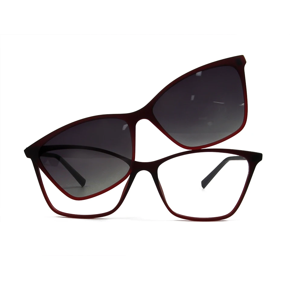 

Small TR90 Trendy Sunglasses Polarized With Magnetic Eyeglass Frames Women Men Transparent Women'S Glasses Cat Eye Glasses