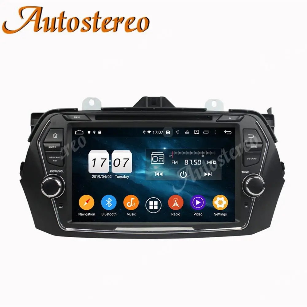 Android10.0 DSP Car CD DVD Player Car GPS Map Navigation For Suzuki CIAZ Alivio 2014-2016 Car Radio Mirror Link MP3 Video Player