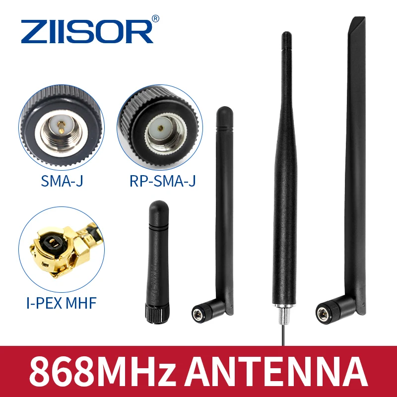 Antena LoRa 868 MHz Meshtastic Wszechkierunkowa RP SMA Męska Anteny Mini 868MHz Antena do Modułu Bezprzewodowego Składana Antena