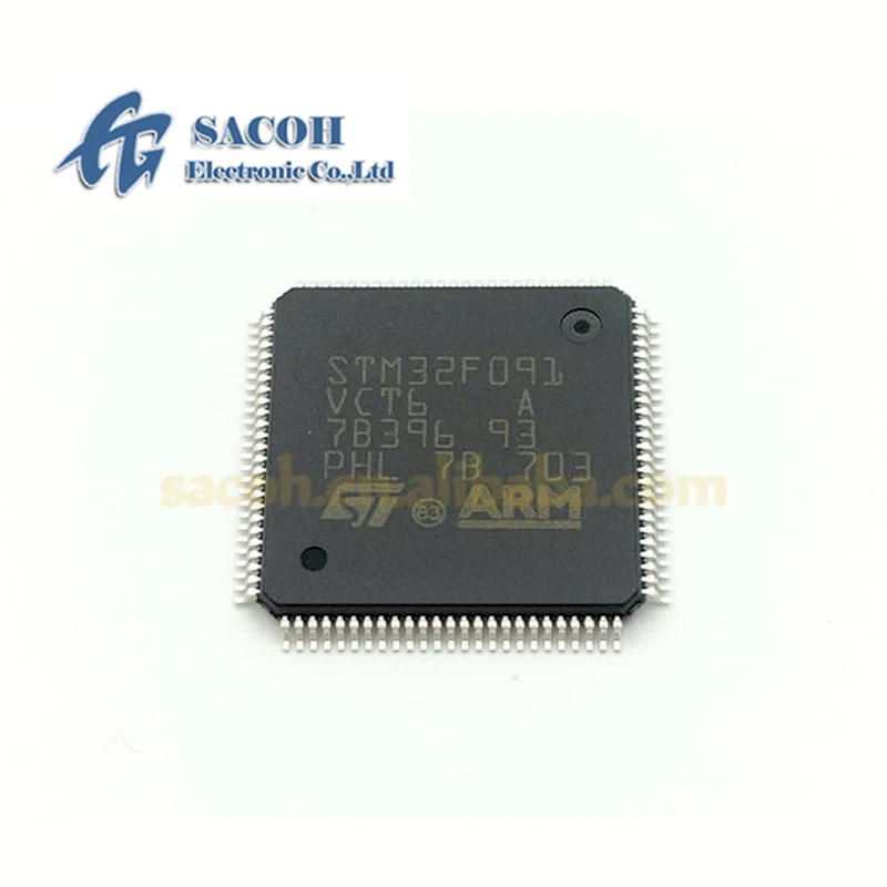 1PCS/lot New OriginaI STM32F091VCT6 or STM32F091VBT6 or STM32F091VCH6 or STM32F091VBH6 STM32F091 LQFP-100 32-bit MCU