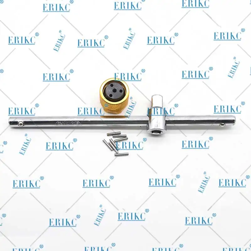 ERIKC E1024044 Three-Jaw Spanners E1024044 Diesel Fuel Injector Assemble Disassemble Repair Tool