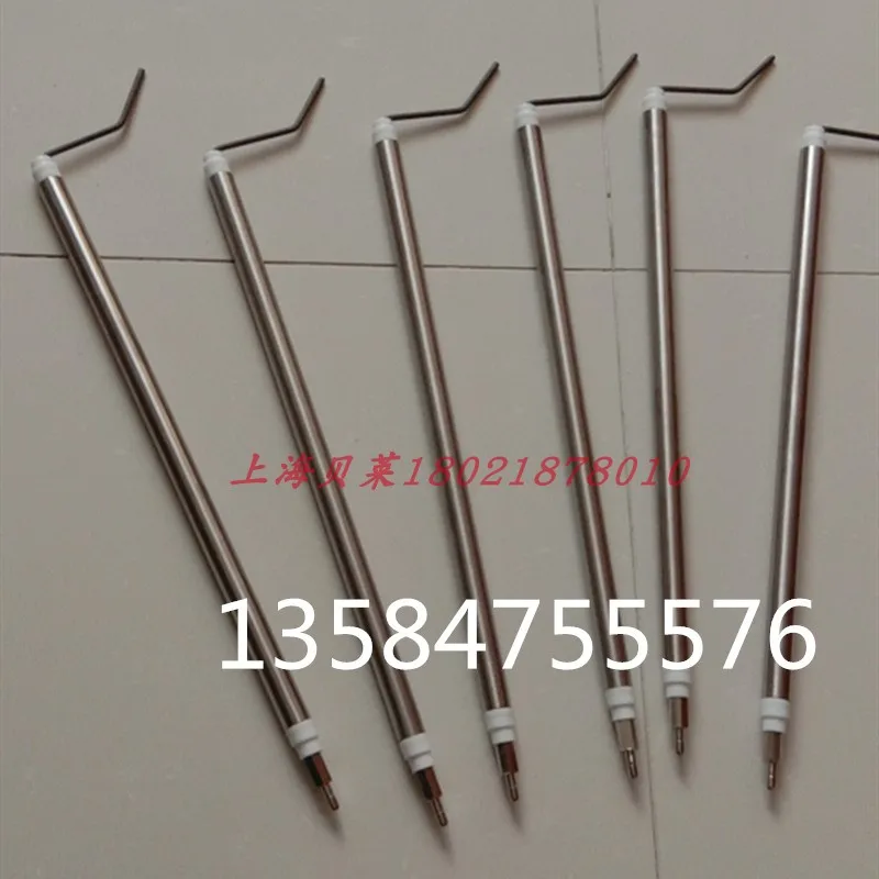 จุดระเบิดเข็มจุดระเบิด Electrode สแตนเลสตรวจจับเปลวไฟเข็มเส้นผ่านศูนย์กลาง12มม.ความยาว Professional Burner อะไหล่