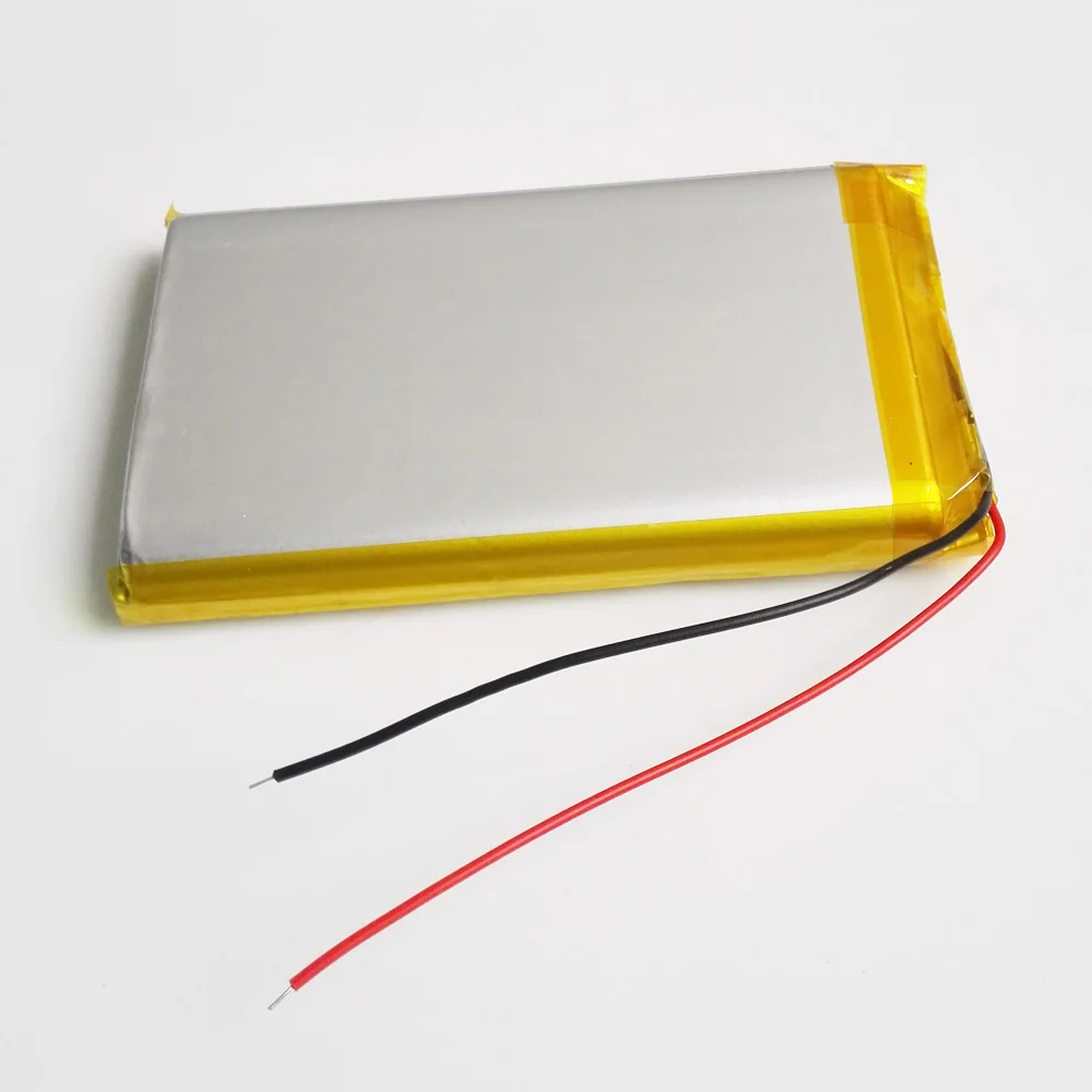 Batterie aste au lithium polymère articulation Fuchsia, batterie aste pour GPS, PSP, DVD, batterie externe, 9 ", 11", Pad, tablette, PC, ordinateur portable, Nootbook 3.7, 10000 V, 1162103 mAh