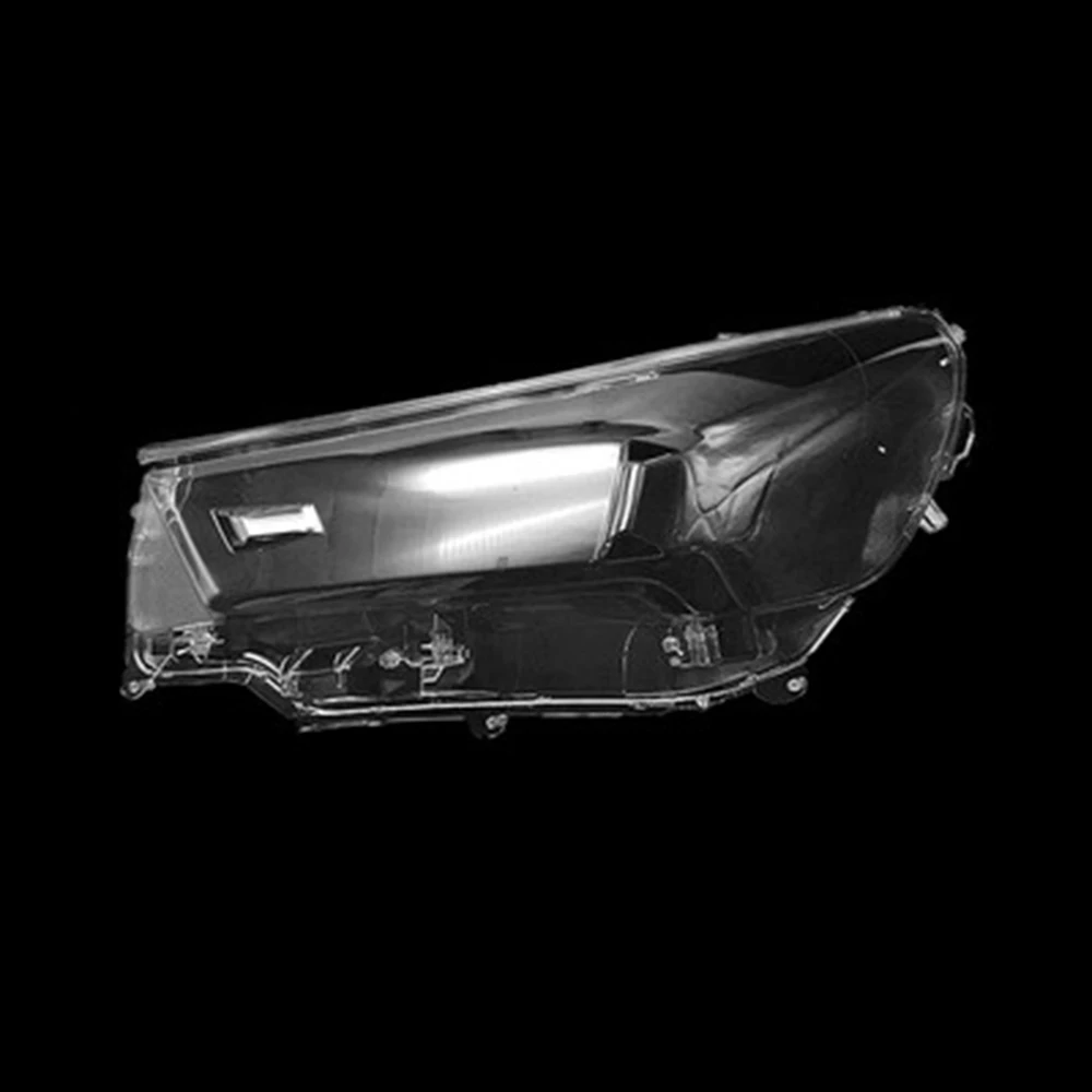 For Toyota 2019 2020 2021 Hilux (High Configuration) Headlamp Cover Transparent Lampshade Headlight Shell Mask Lens Plexiglass