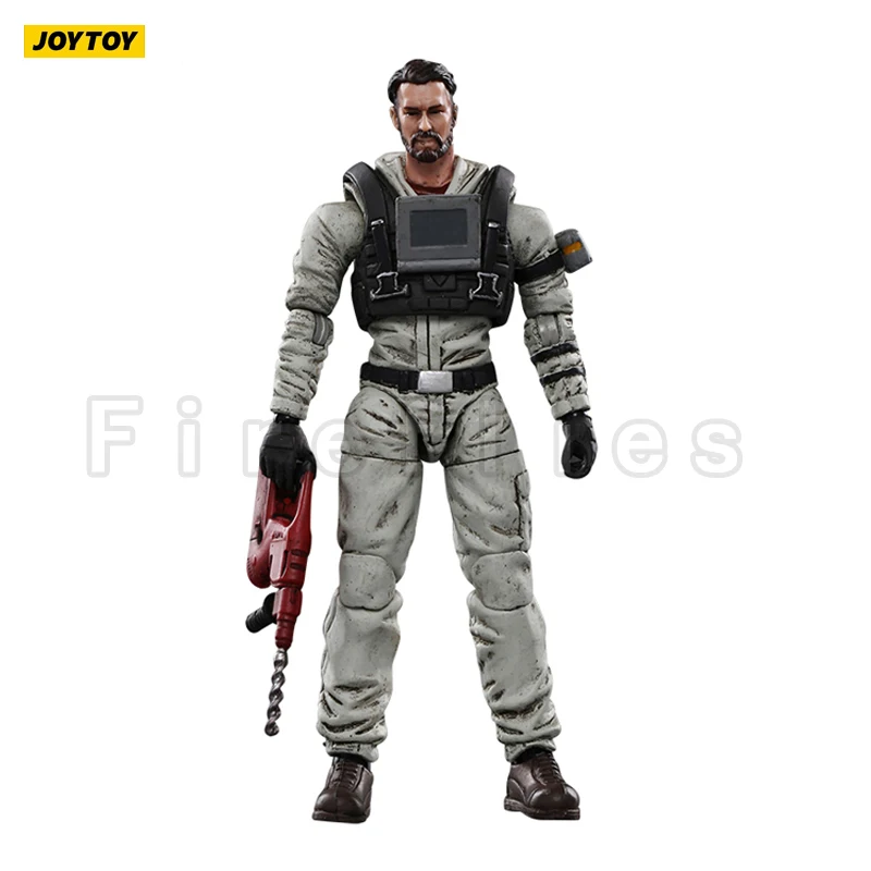 1/18 JOYTOY 3.75인치 액션 피규어(6개/세트) 유지 보수 팀 A 애니메이션 컬렉션 모델 장난감 선물용