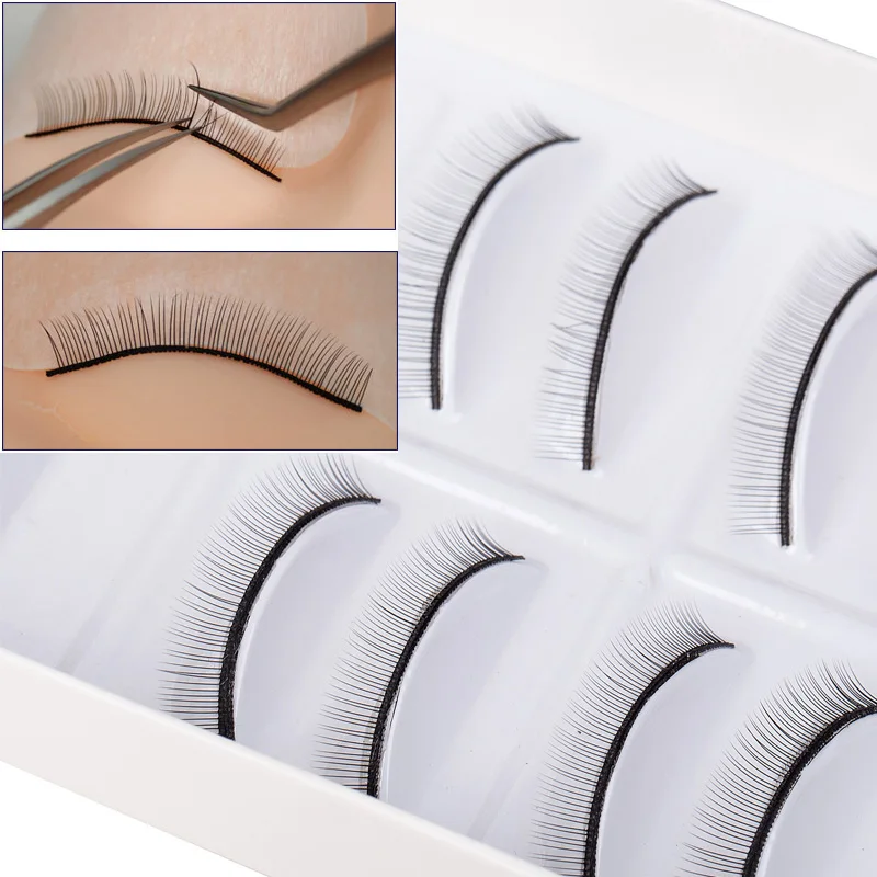 10 Paris False Eyelashes Eyelash Extension Beginner Training Practice Eye Lashes