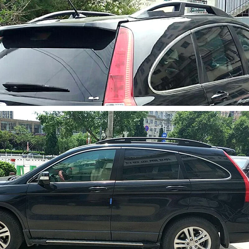 Black Aluminium Alloy Roof Rack for Honda CRV 2007 2008 2009 2010 2011 Roof Rail Cross Bar Crossbar
