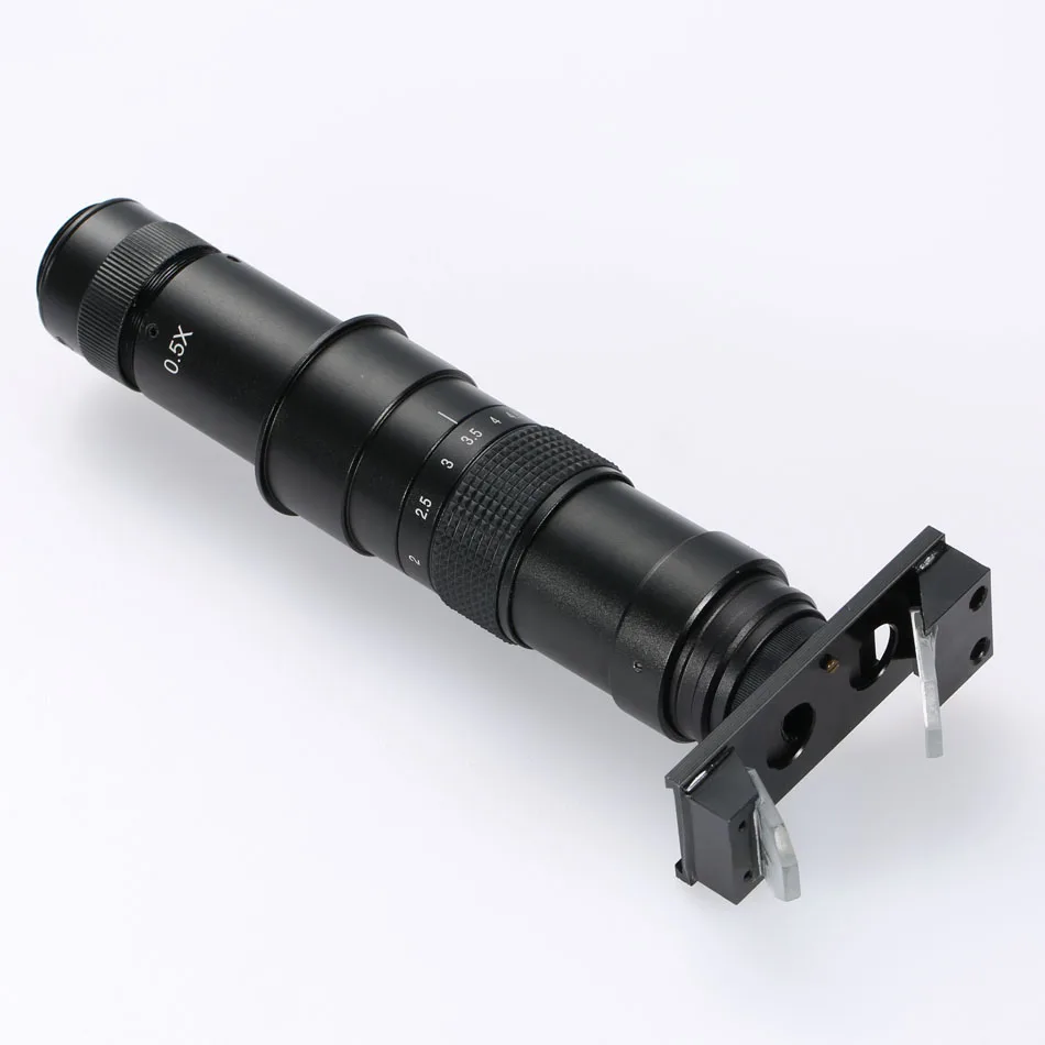Elektroniczny monokularowy mikroskop wideo c-mount soczewka powiększająca 0.7X-4.5X 2D inspekcja 3D lupa dla HDMI VGA USB kamera przemysłowa