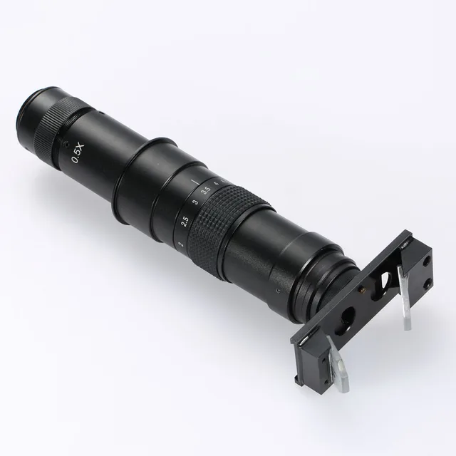 Elektroniczny monokularowy mikroskop wideo c-mount soczewka powiększająca 0.7X-4.5X 2D inspekcja 3D lupa dla HDMI VGA USB kamera przemysłowa