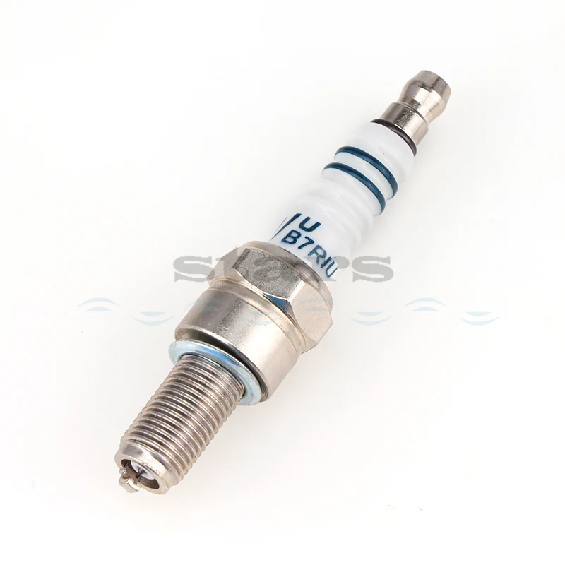 1pcs Spark Plug B7RIU for CR7E CPR7EA-9 CPR8EA-9 CPR8EAIX-9 96067 CR8E CR8EIX IU24 IU22 UR4DC PRG6HCC