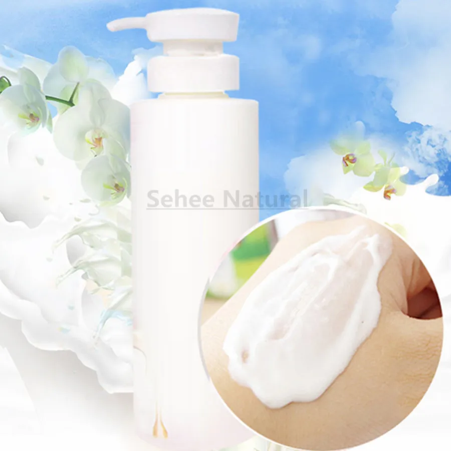 Milk Whitening Body Cream Moisturizing Fresh Skin Whitening Great for Dry Skin Cosmetics OEM 1000g big bottle