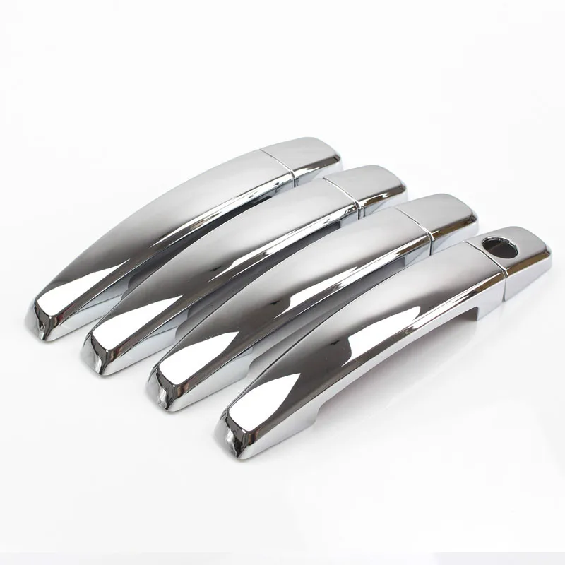 For OPEL Vectra C OPEL Signum Opel Insignia OPEL Astra Chrome Carbon Fiber Car Door Handle Cover Trim Stickers Accessories