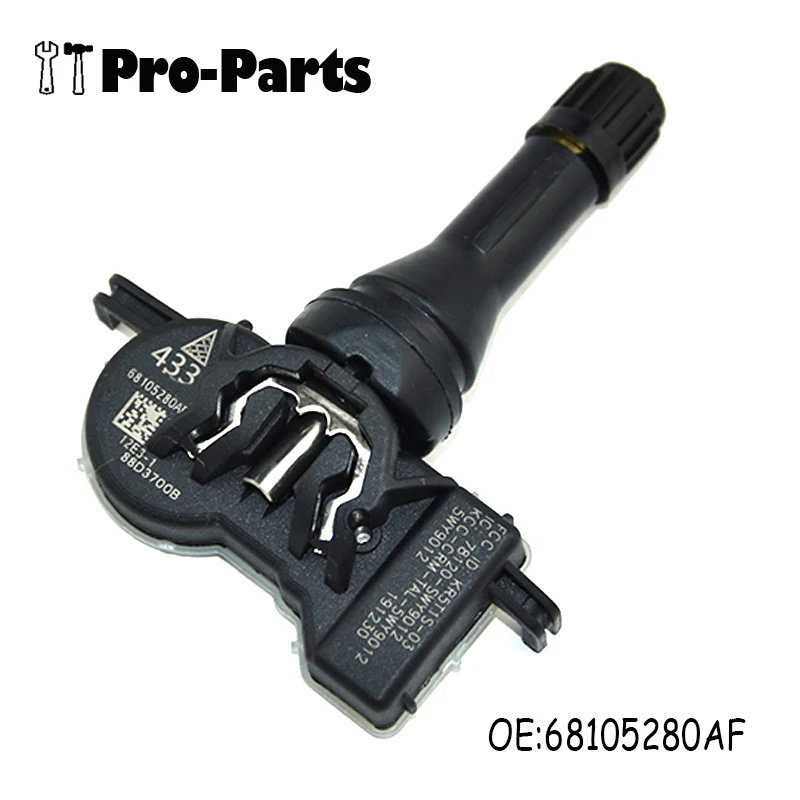 

1 шт. новый датчик давления в шинах 68105280AF TPMS для Jeep Chrysler Dodge 433 МГц