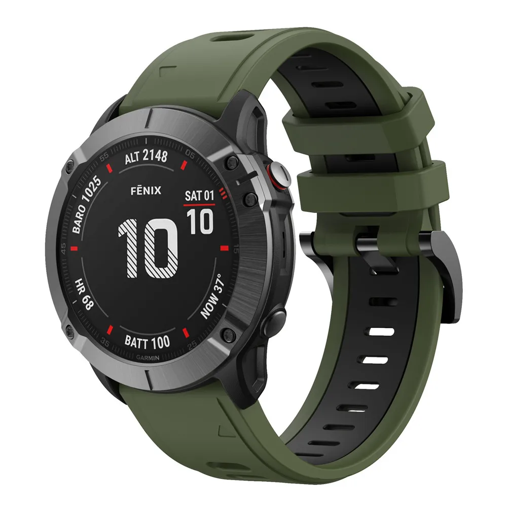 22mm Schnellverschluss-Ersatzarmband für Garmin Fenix 8 7 5 5 Plus 6 6 Pro GPS, Einfach zu befestigendes Uhrenarmband – Detail 16