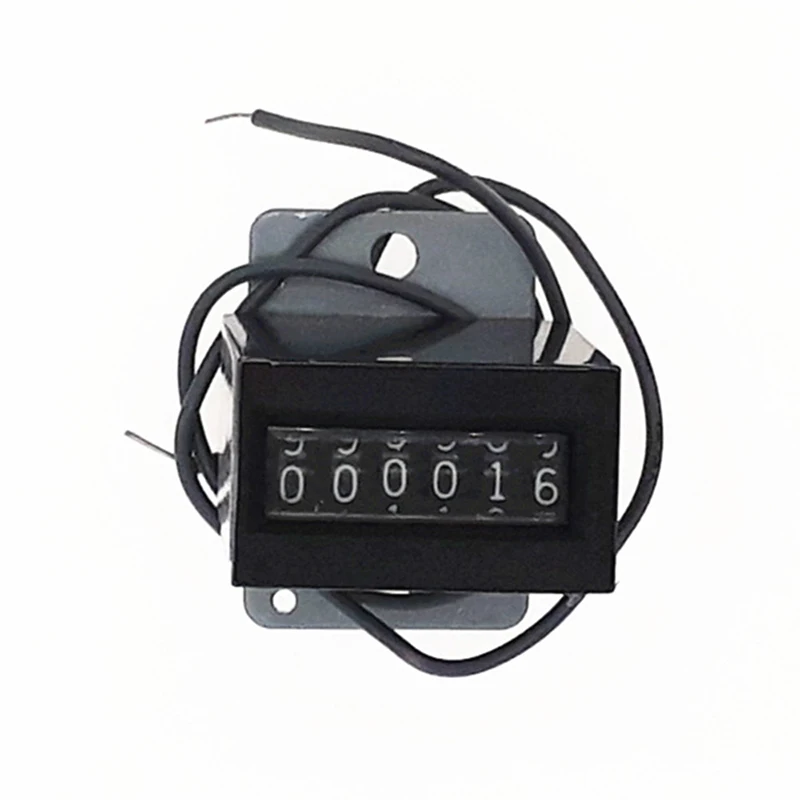 6 digits 12V mechanical coin counter meter for coin acceptore operated arcade cabinet pinball game vending machines