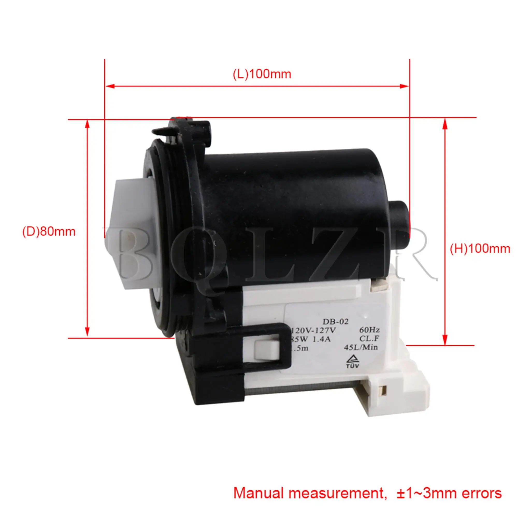 BQLZR Metal 4681EA2001T Washer Drain Pump Model Hitam & PUTIH