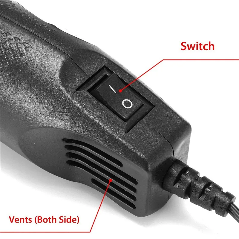 Multifunction DIY Soldering Hot Air Heat Gun Mobile Phone Repair Tool Portable Hair Dryer Shrink Wrapping US/EU Plug 220/ 110V