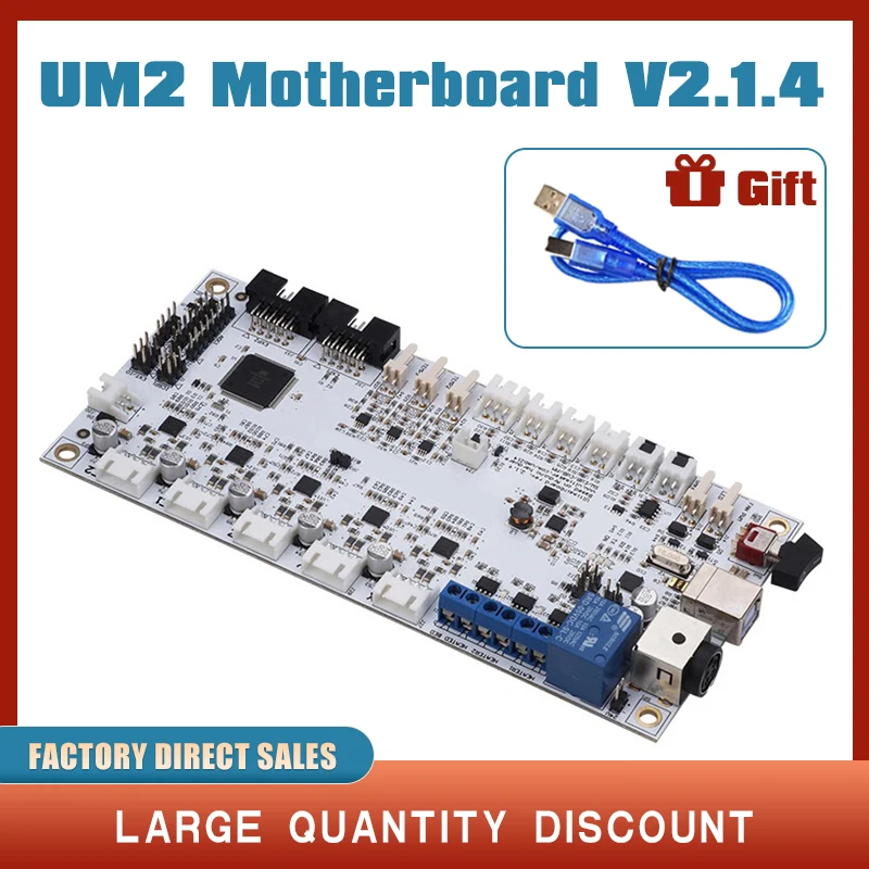 UM2 Motherboard V2.1.4. UM2+ Extended Control Board For UM2+ 3D Printers 3D Printer Part